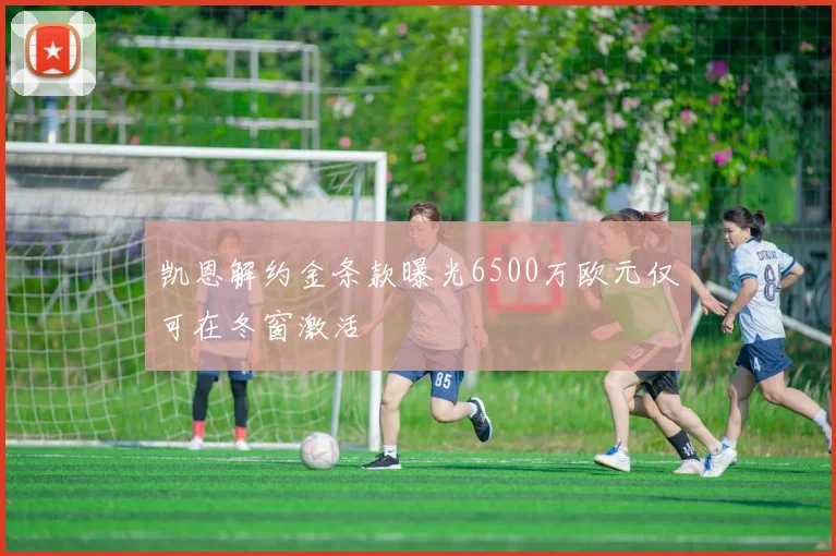 凯恩解约金条款曝光6500万欧元仅可在冬窗激活