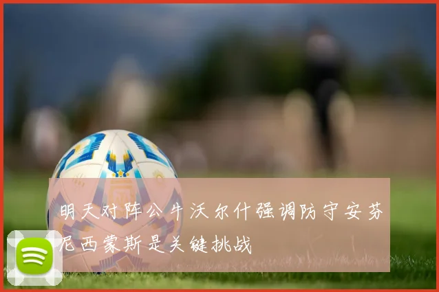 明天对阵公牛沃尔什强调防守安芬尼西蒙斯是关键挑战