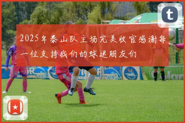 2025年泰山队主场完美收官感谢每一位支持我们的球迷朋友们